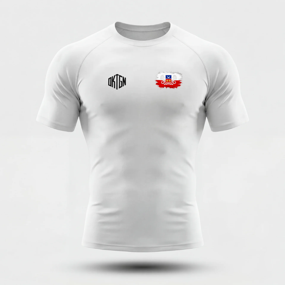 Rashguard blanc face
