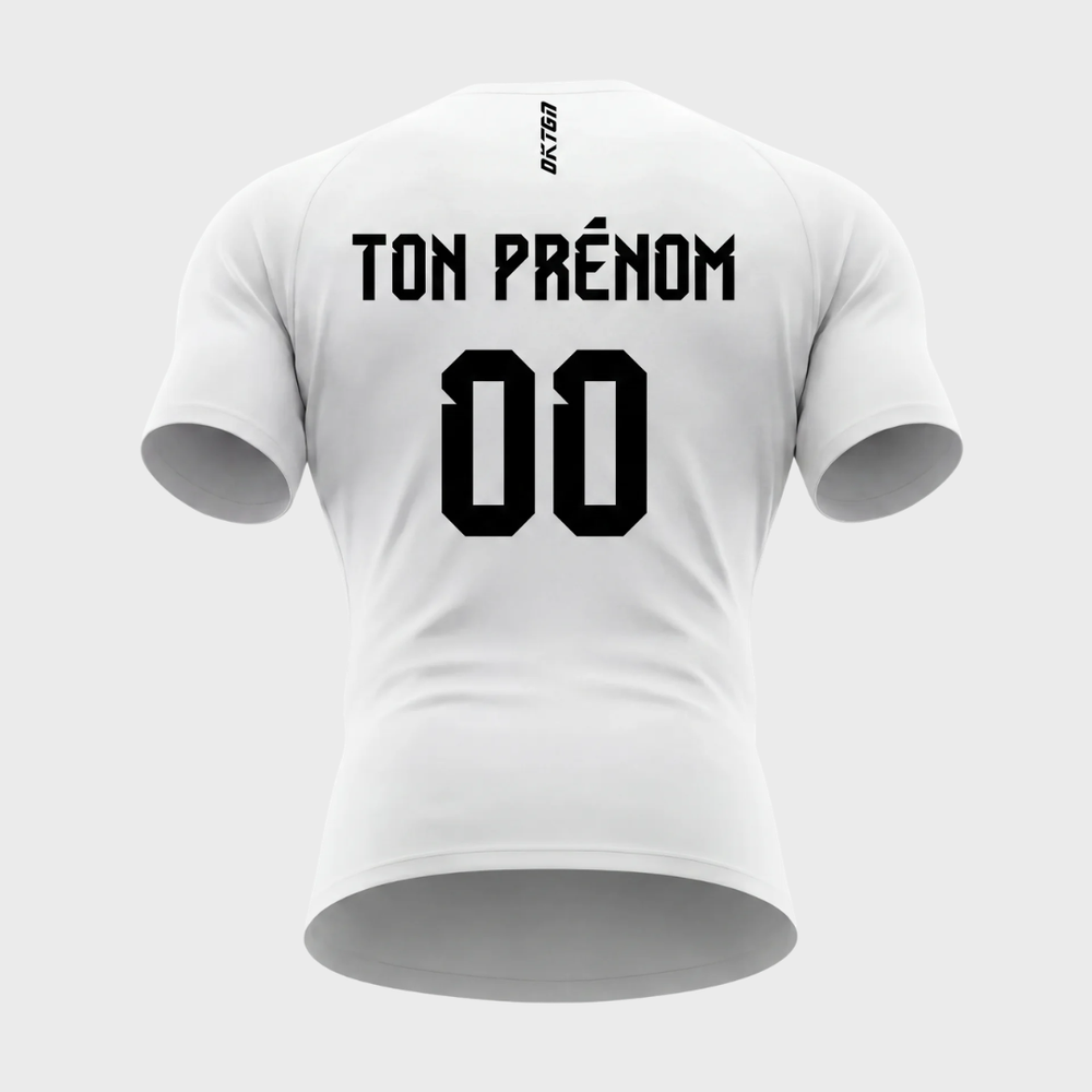 Rashguard dos blanc