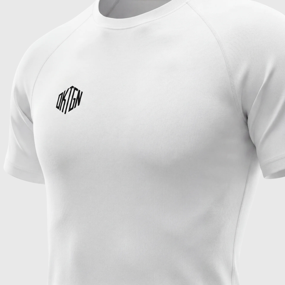 Rashguard detail blanc