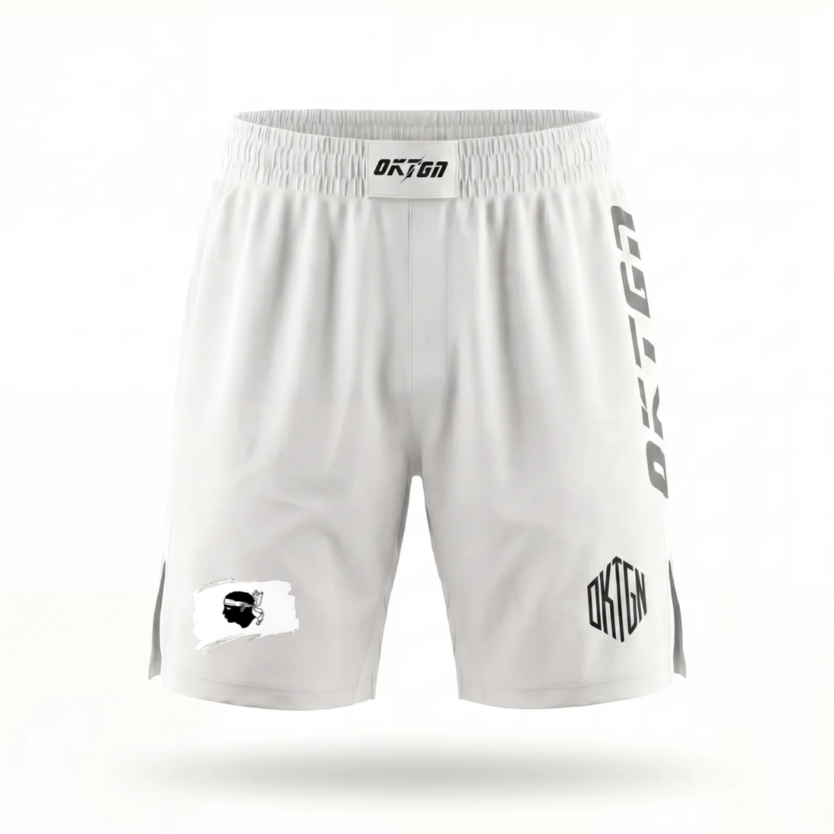 Short Corse face blanc