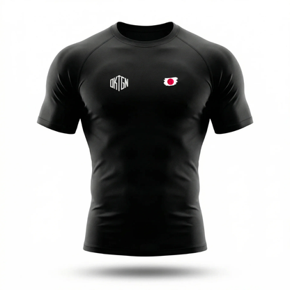 Rashguard Japon face noir
