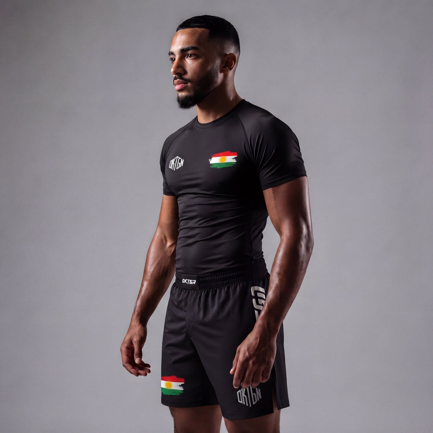 Rashguard Kurdistan mannequin profil