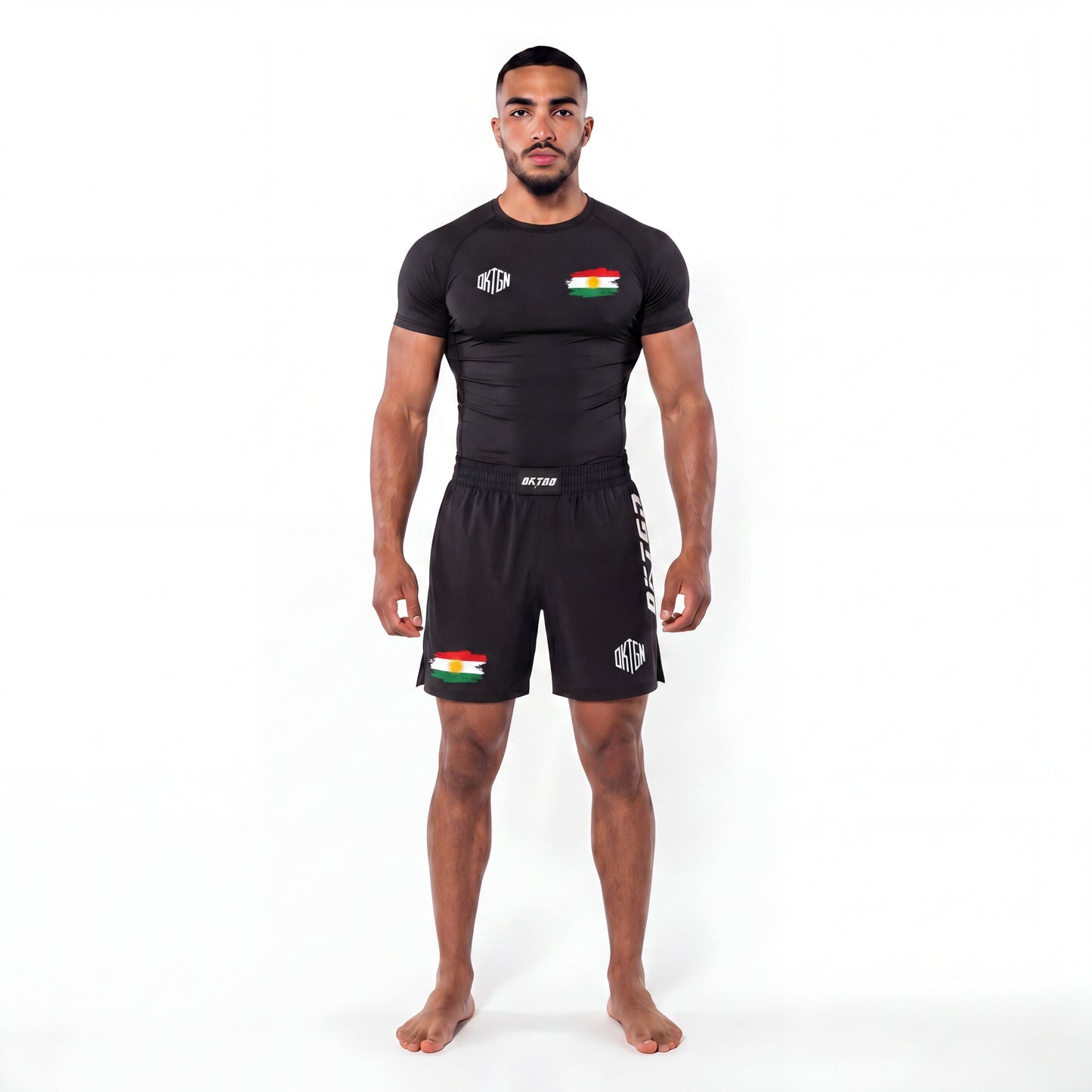 Rashguard Kurdistan mannequin dos